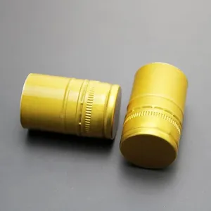 18mm, 28mm, 30mm, 31.5mm, 33mm Tamper-Evident Aluminum ROPP Caps for Spirits Bottles thumbnail-1