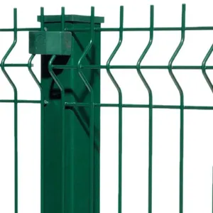 Factory 3D Fence Panels Metal Wire Mesh Fence Wholesale Customized Garden ECO Friendly Barrier thumbnail-6