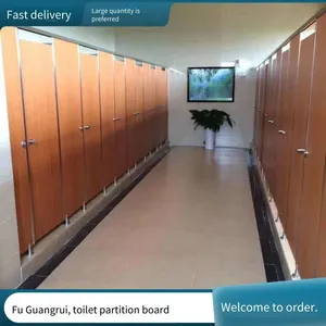 Zhanjiang Toilet Partitions Are Available in a Variety of Colors. Antibacterial Panels Are Suitable for the Decoration Style of School Restrooms. thumbnail-3