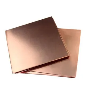 Non-Sparking ASTM C17200 Bronze Beryllium Copper Alloy Plates Sheets for Mechanical Parts thumbnail-1