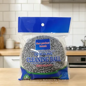 40G Stainless Steel Wire Scrubber Kitchen Cleaning Scrubber thumbnail-4