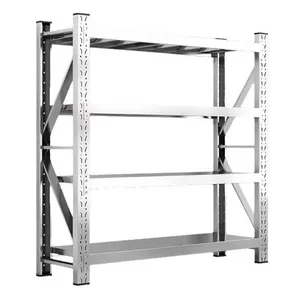 Knock Down Shelving for Mobile Kitchen - 0.4m Depth Tool-Free Assembly, Portable Design for Festivals & Outdoor Events thumbnail-1