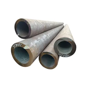 ASTM A106 Grade B Carbon Steel Round Tube Seamless OD 21-660mm for High Pressure Boiler Pipeline thumbnail-1