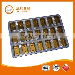 Wuxi Made in China Teflon Coating 4-straps Baking Dishes&pans Aluminium Loaf Pan thumbnail-3