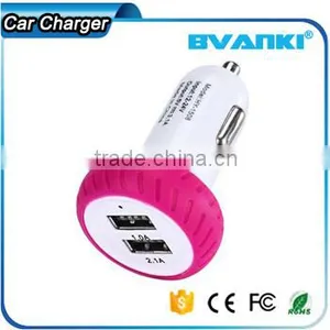 2016 Trending Products New Dual Car Usb Charger Quick Charge 2.0 Car Charger Universal Car Phone Charger Bulk Buy From China Supplier's Choice thumbnail-4