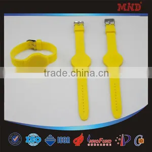 MDW71 Discount Silicone Anti-high Tempreture Passive Rfid Wristband 13.56mhz thumbnail-3