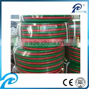 Red & Green 1/4 Inch 50FT Smooth Rubber Welding Torch Hose Most Popular thumbnail-1