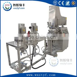 2016 Newest ZT-1300L Vacuum Emulsifying Mixer Machine for Cream,lotion thumbnail-4