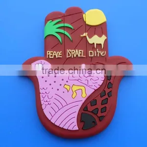 Wholesale Palm Shape Peace Israel Fridge Magnet for Different Countries thumbnail-1