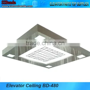 Elevator Parts/Passenger Elevator Cabin Ceiling thumbnail-1