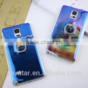Blue Light TPU City Cartoon Soft Case With Ring Bracket for Samsung S6 Edge/S7/Note5/A9/A710 thumbnail-2