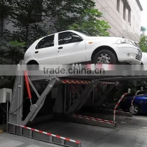 Custom 2 Level Car Lift Parking System /stack Parker/ Mechanical Hydraulic Smart Parking System thumbnail-1