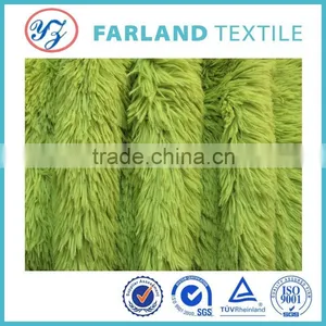 100% Polyester Fabric Roll With High Quality Plain Pattern Long Pile thumbnail-2