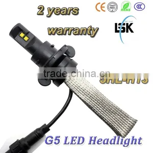 2 Years Warranty !! Hi/lo Beam G5 Led Headlight Super Brightness Auto Led H13 6000lm Headlamp With 6500k for More Safer thumbnail-1