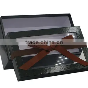 Cardboard Paper Gift Boxes With PVC Window thumbnail-1
