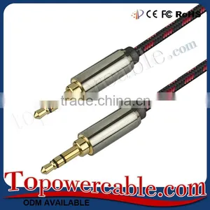 3.5mm Nylon Braided Auxiliary Audio Cable Tangle-Free AUX Cable For Beats Headphones thumbnail-5