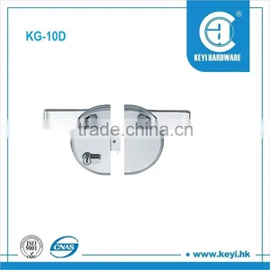 China Supplier High Quality KG-10D Sliding Door Lock,frameless Glass Door Lock thumbnail-1