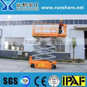 CE Approved Best Price 10m Electrical Scissor Lift thumbnail-1