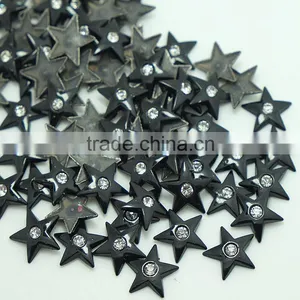 Wholesale Star Hot Fix Studs With Crystal,Silver,Black Nickel,Gold Colour Hot Fix Alloy Studs, Hotfix Zinc Alloy Studs in China thumbnail-2