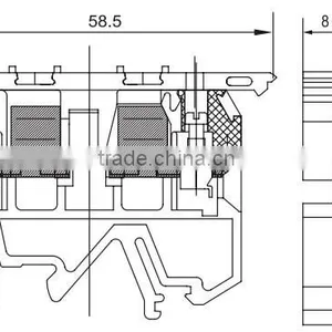 SEK-4RD 5*25 Size Fuse Terminal Block thumbnail-6