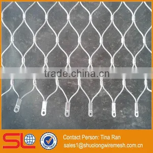 2mm Rope Wire Ferruled Stainless Steel Rope Mesh Net thumbnail-4
