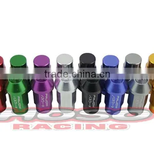JDM M12X1.5 Aluminum Base Close L:50MM Wheel Lug Nuts thumbnail-2
