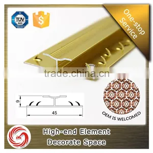 Z Shape Carpet Transiton Strips Carpet Trim Aluminium Carpet Cover Strips thumbnail-5