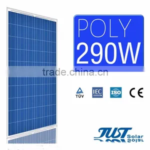 High Quality 290 Watt Polycrystalline Solar Panel for Home Solar Panel Kits Paneles Solares With CE Tuv thumbnail-1