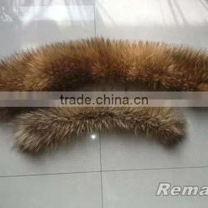 WINTER FASHION: RACCOON DOG FUR STRIP FOR COAT thumbnail-1