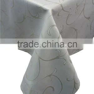 Hot Sale 100% Polyester Custom Jacquard Design Polyester Tablecloth thumbnail-1