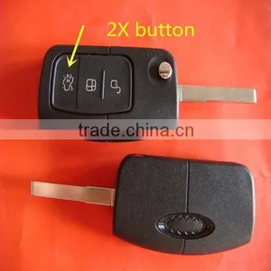 TD 3 Button Flip Key Shell With Roll up Windows With 2X Button for F-rd thumbnail-1
