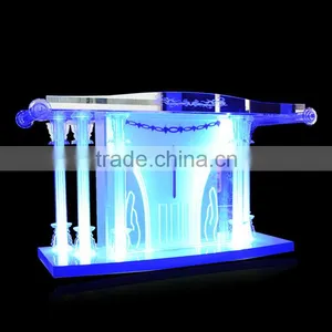Experienced Produce Acrylic Led Church Pulpit Designs thumbnail-1