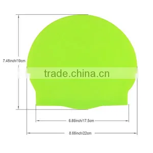 For Water Sports Funny Silicone Swimming Caps thumbnail-4