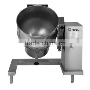 Electric Gas Steam Heating Tilting Mixer Jacket Cooking Kettle Pot/food Processor thumbnail-2
