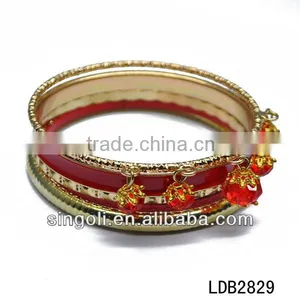 Faux Rubys Pendant Bangle Jewelry Set Wholesale Indian Jewelry for Women China Ebay thumbnail-1