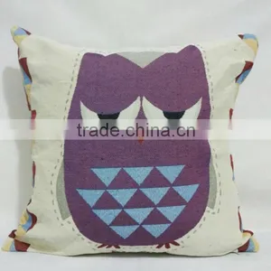 Plus Chinese Style Hand Embroidered Pillow Cover, Latest Design Cushion thumbnail-5