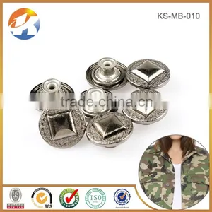 Fashion Design Custom Metal Buttons For Coats thumbnail-5