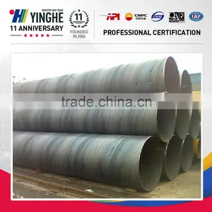 Large Diameter Spiral Welded Spiral Steel Pipe & Tube thumbnail-1