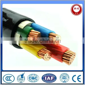 PVC Insulated Copper Conductor Steel Wire Armoured Power Cable 4 Cores 10mm thumbnail-5