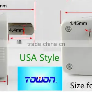 LCD AC Digital Voltage Meter Voltmeter 80-300V Switch US Flat Plug Volt Power Monitor AC Panle Meter Blue Backlight thumbnail-6
