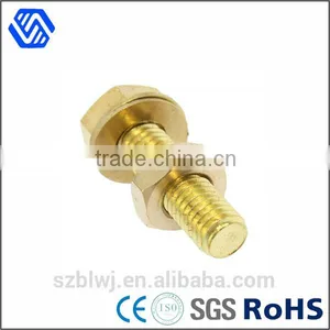 Hex Bolts and Nuts With Washer Brass Bolts and Nuts thumbnail-4