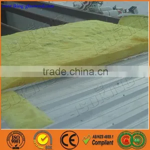 ISOKING Glasswool Heat Insulation Glass Wool Blanket Price With Aluminium Foil thumbnail-6