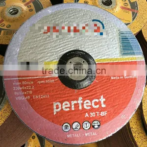 9 Inch 230X6X22.2mm DEPRESS GRINDING Disc for Metal/steeL thumbnail-3