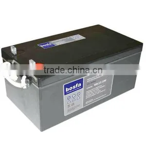 High Quality Rechargeable Solar Battery 12v 230ah Famouse Battery Factory thumbnail-1