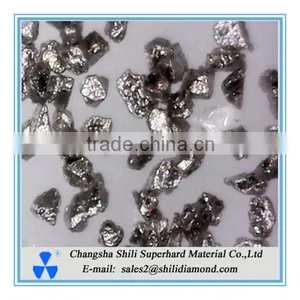 Industrial Synthetic Ni Coating Diamond CBN Powder Coated Synthetic Diamond Grit thumbnail-1