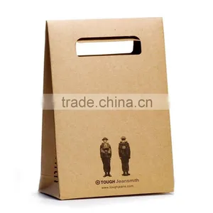Custom Printing Handled Kraft Paper Bags thumbnail-1