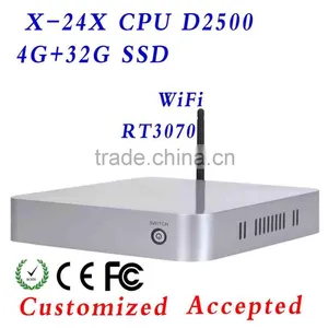 Nettop Lap Top Computer, Mini Industrial PC ,Medical PC ,X-24X Mimi pc Only Support Win7 OS Home Theaterer Sytems !! thumbnail-1