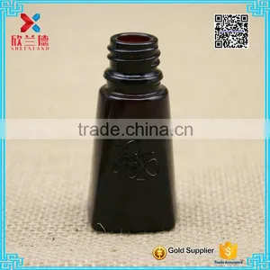2016 High Quality 15ml Trapezoid Design Dark Amber Samll Glass Bottle Supplier's Choice thumbnail-1