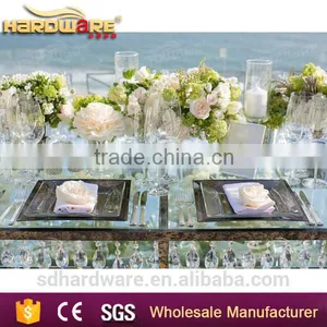 Hotel Crystal Chandelier Table/square Glass Crystal Dining Hotel Table thumbnail-2