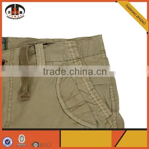 Custom Cargo Elastic Waist Shorts for Men With Multiple Pockets thumbnail-4